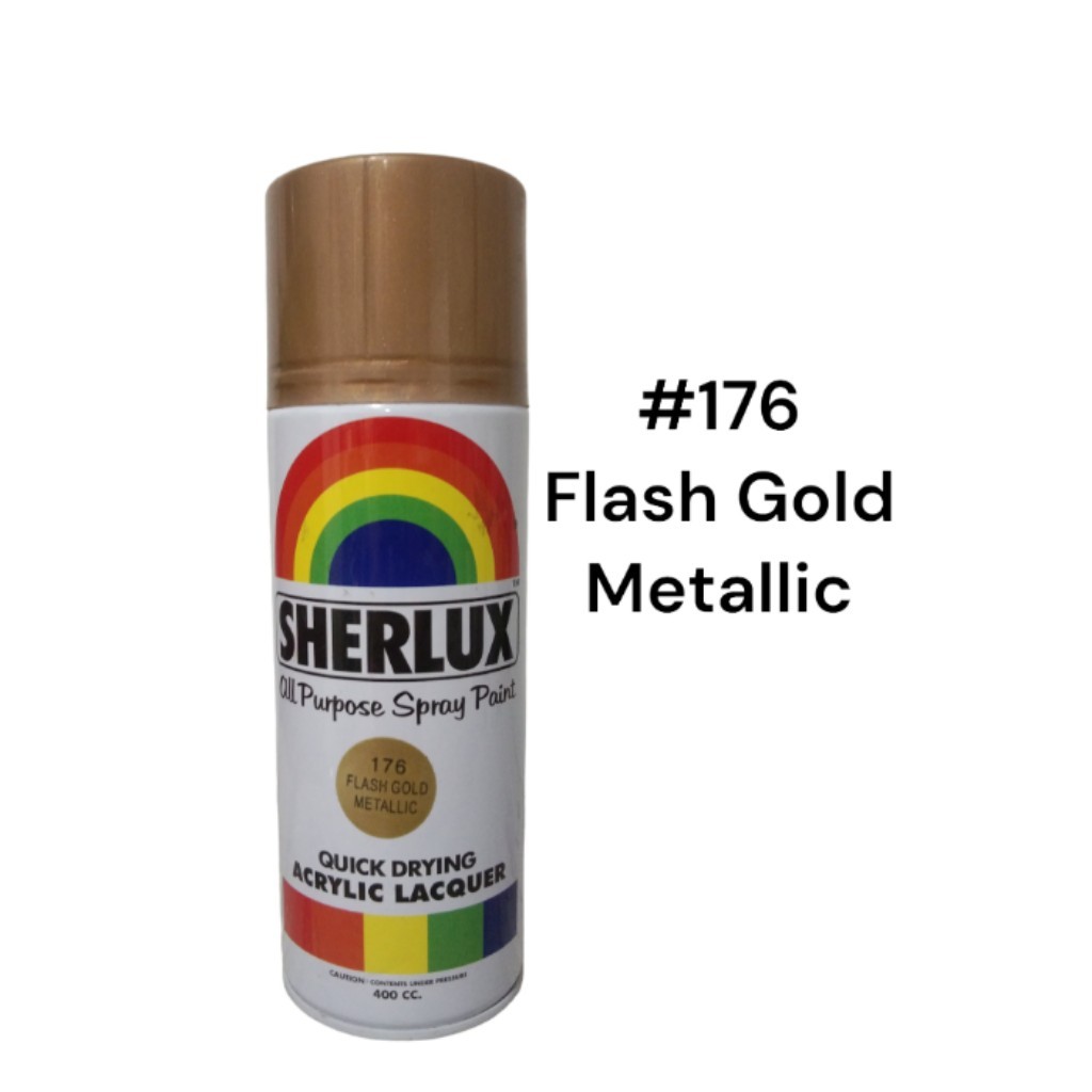 original SHERLUX ALL purpose spray paint 400cc | Shopee Philippines
