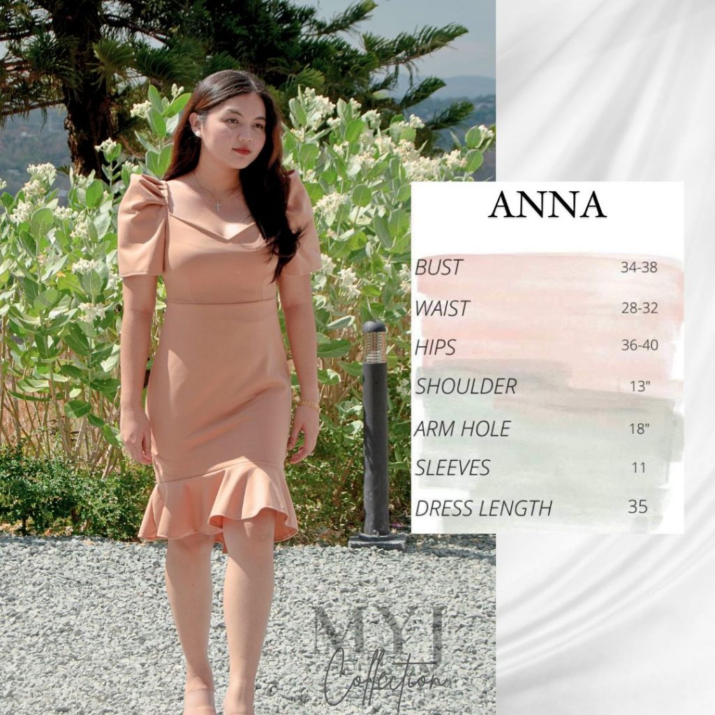 ANNA MODERN FILIPINIA FORMAL DRESS Shopee Philippines