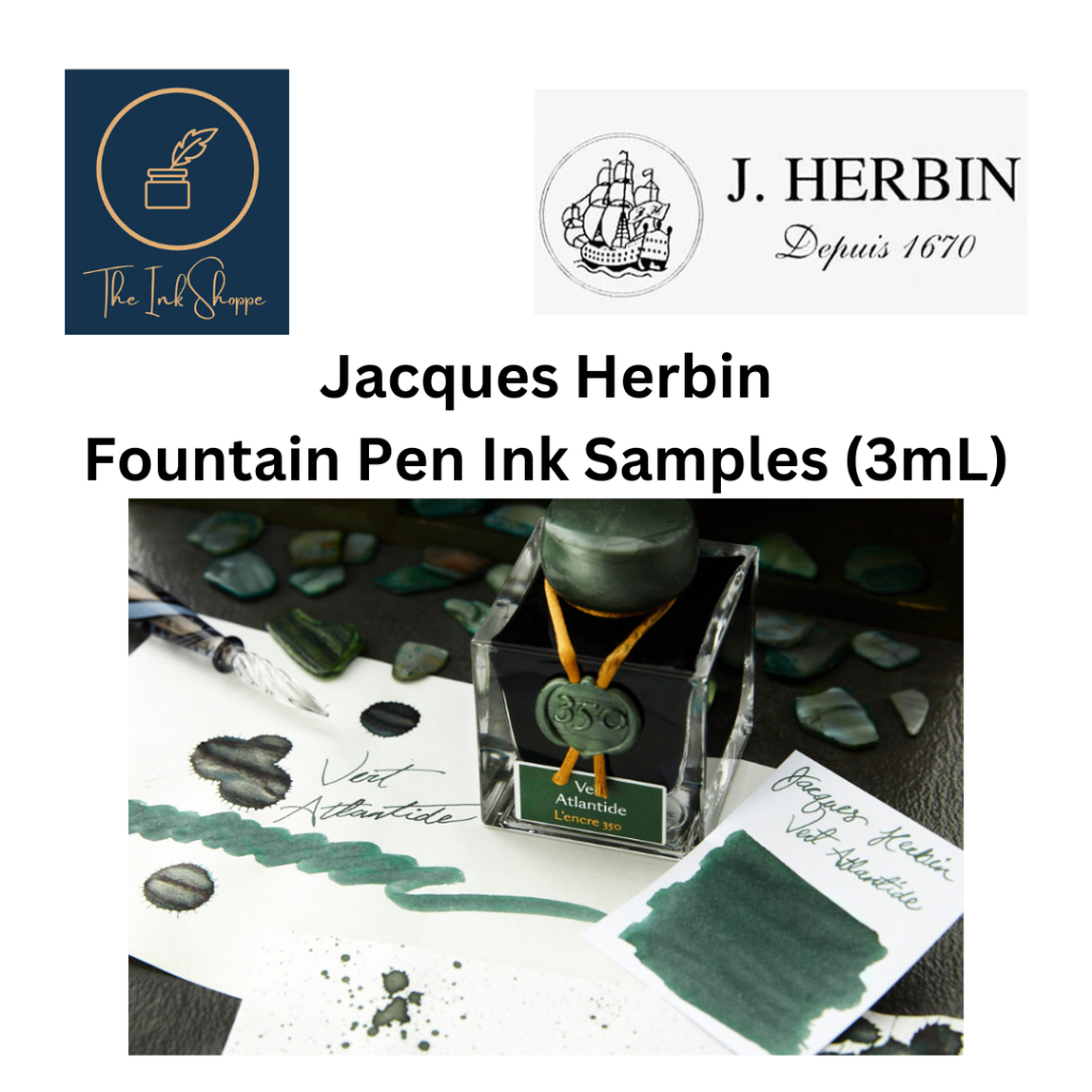 Jacques Herbin 1670 / 350th Anniversary Ink Collection Fountain Pen Ink ...