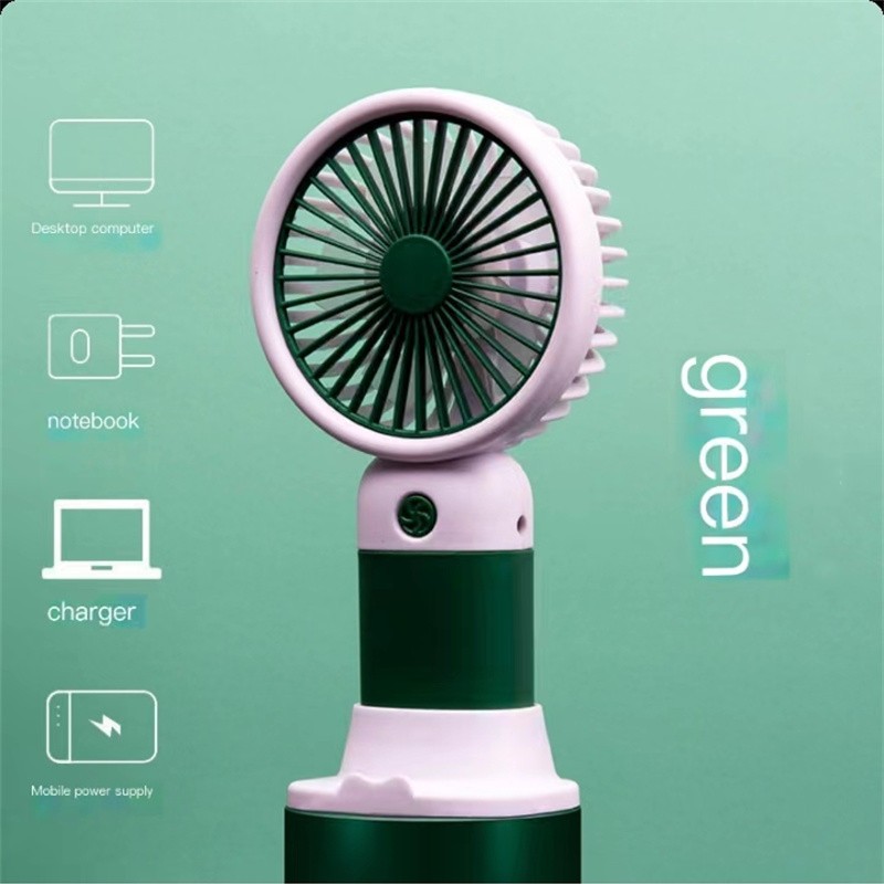Desk Electric Fan #846 cool Small foldable fan with USB charging ...