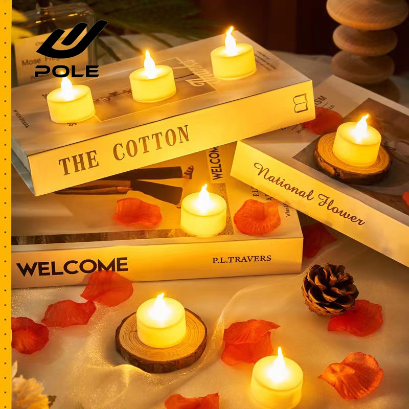 LED Candle Light Lantern Candle Wedding Birthday Decoration Candle ...
