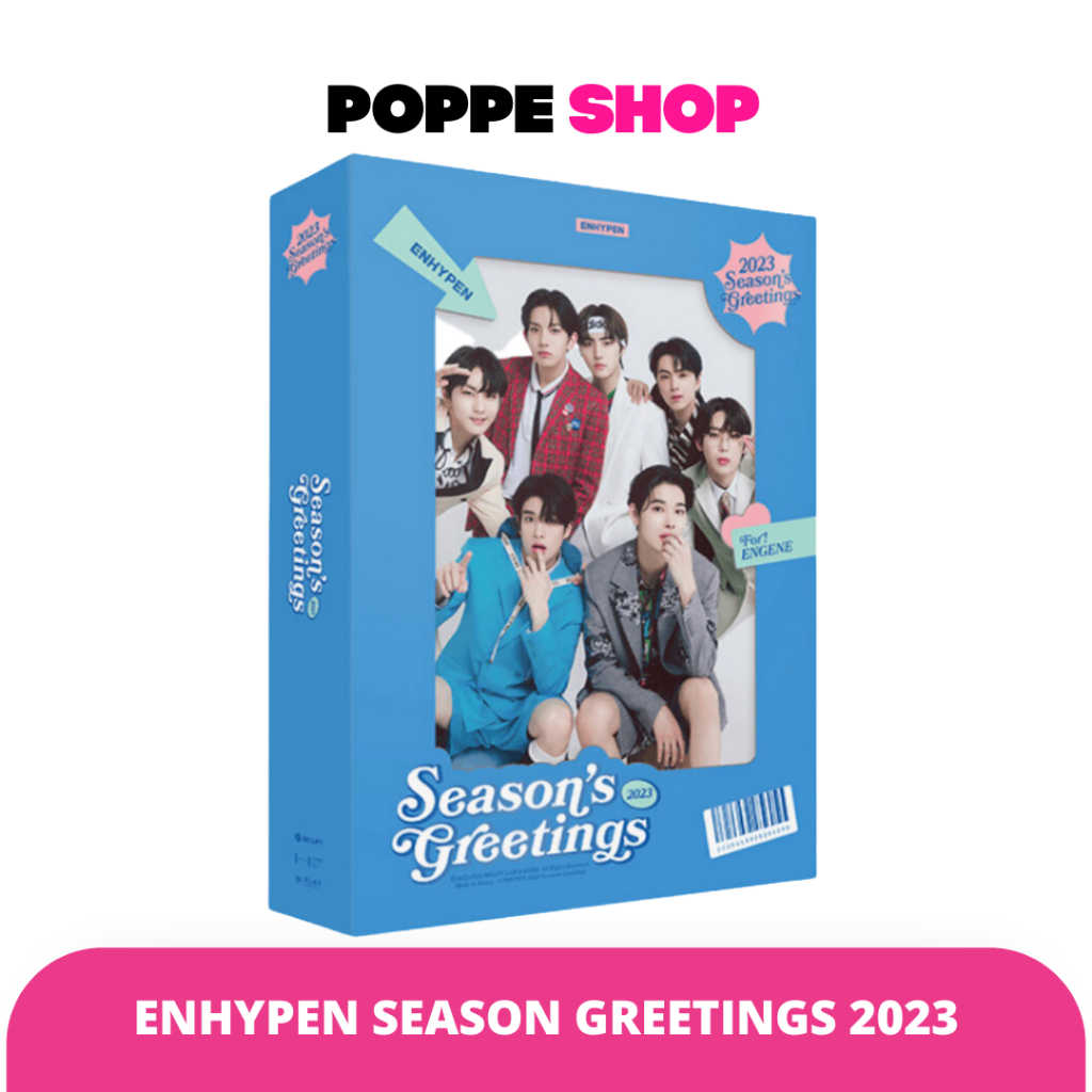 Enhypen 2023 shops Season Greetings Set