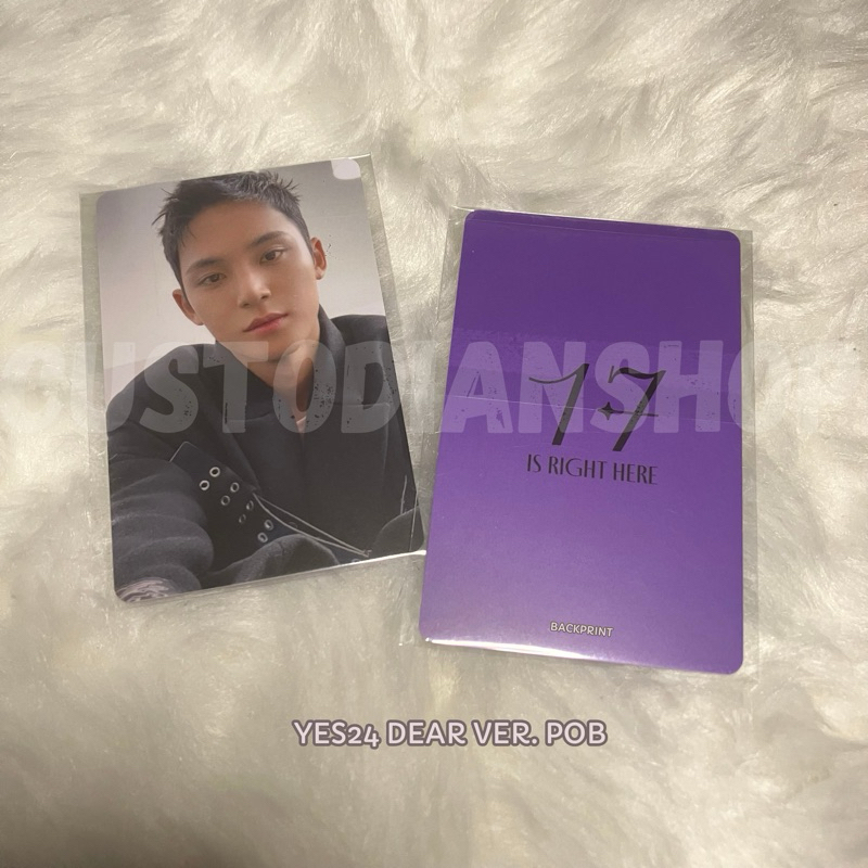 Onhand] 17 IS RIGHT HERE Mingyu Dear Version Binder Photocards