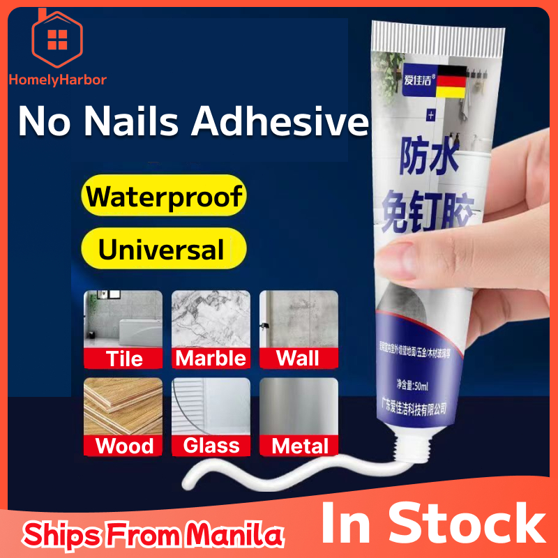 pandikit sa wall no more nails adhesive 120ml for tiles glass plastic ...
