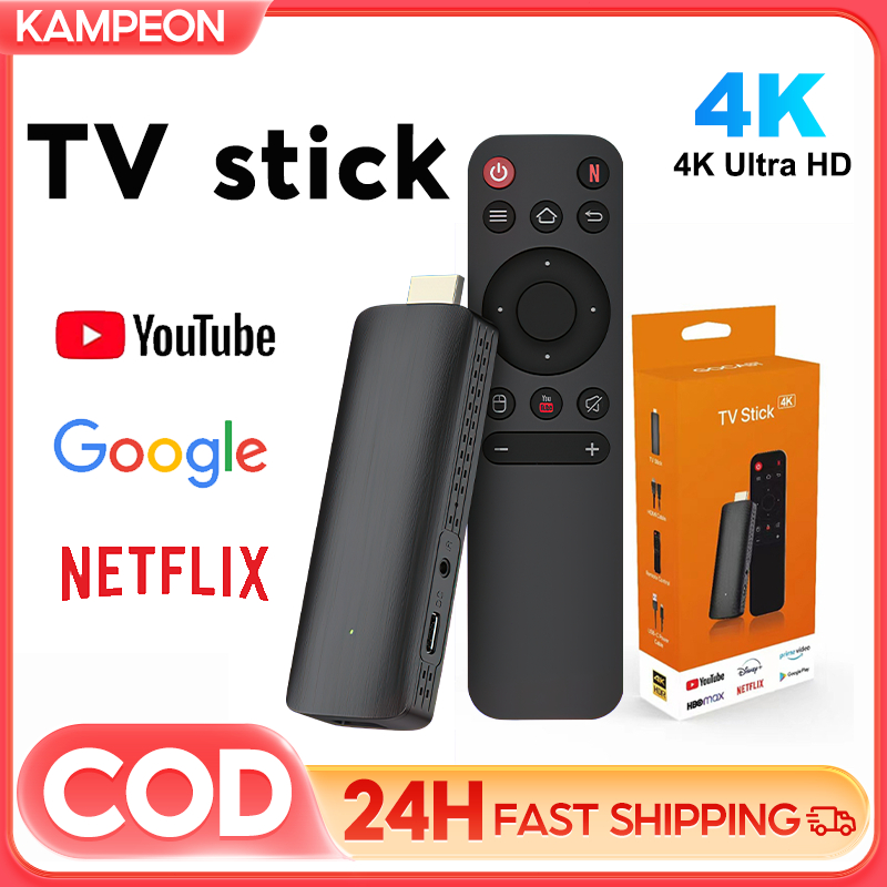 4K HD TV Stick Android 13.0 HDMI 4+64GB Wifi Smart Media Player Netflix
