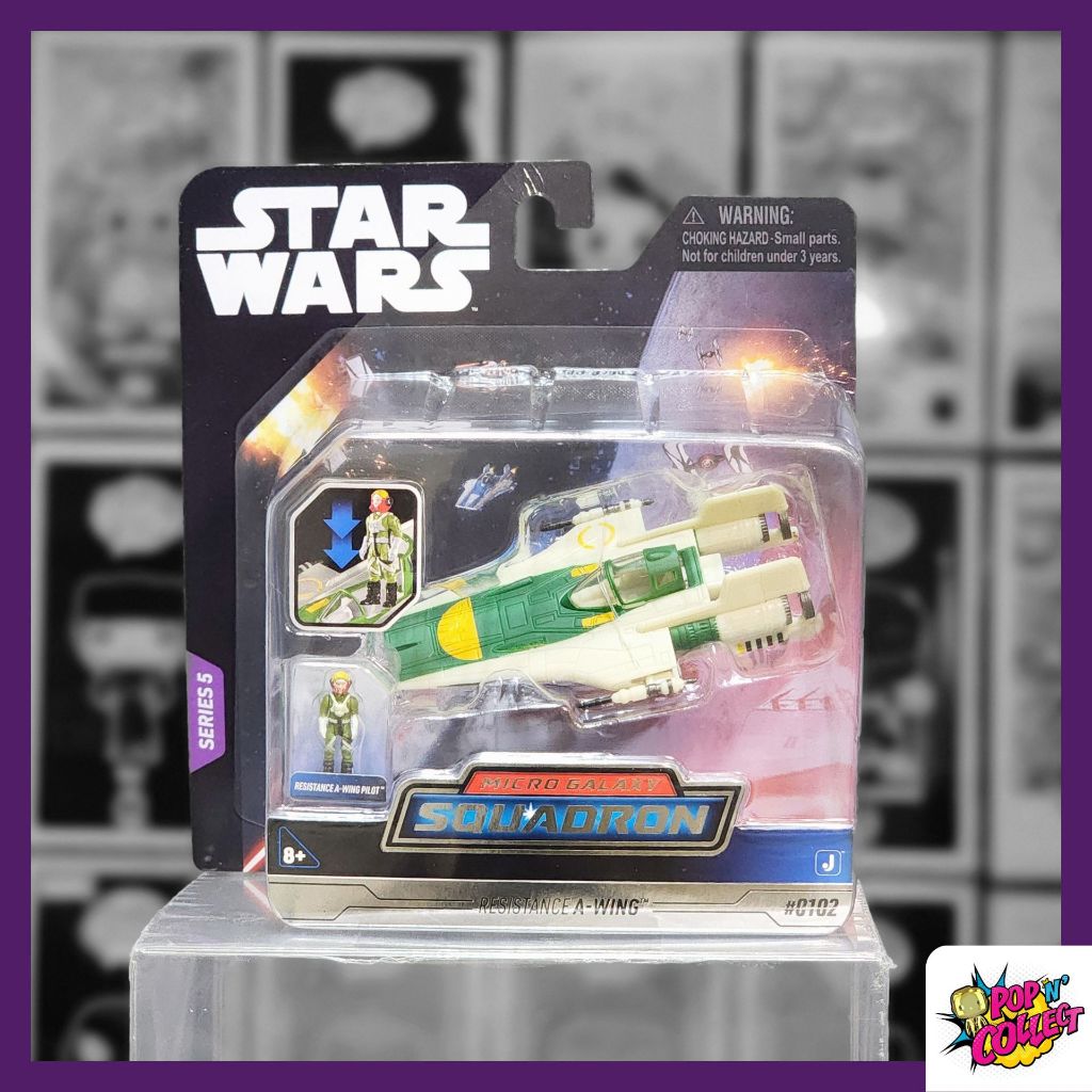 Star Wars - Resistance A-Wing - Micro Galaxy Squadrons - (Sold by Pop N ...