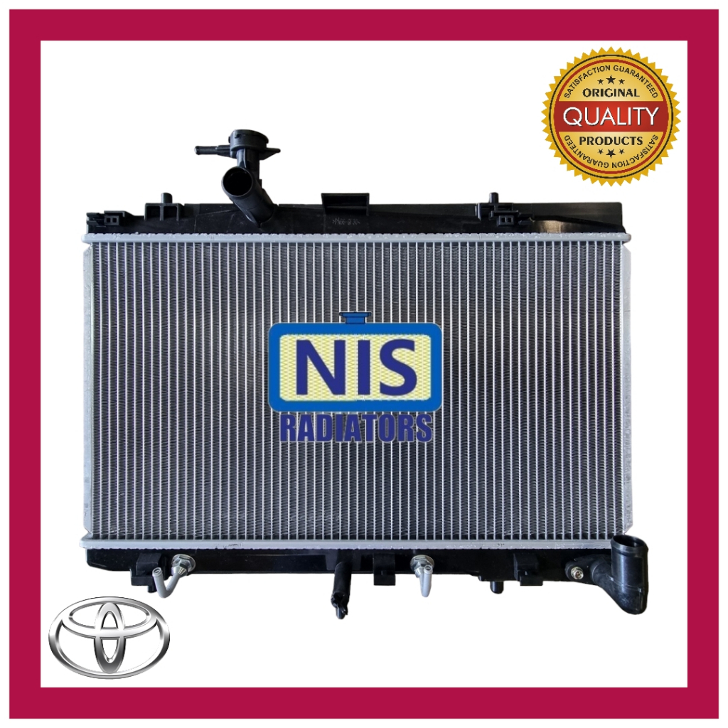 Radiator Toyota Vios 1.3/1.5 2017-2021 MT/AT - 1 Row | Shopee Philippines