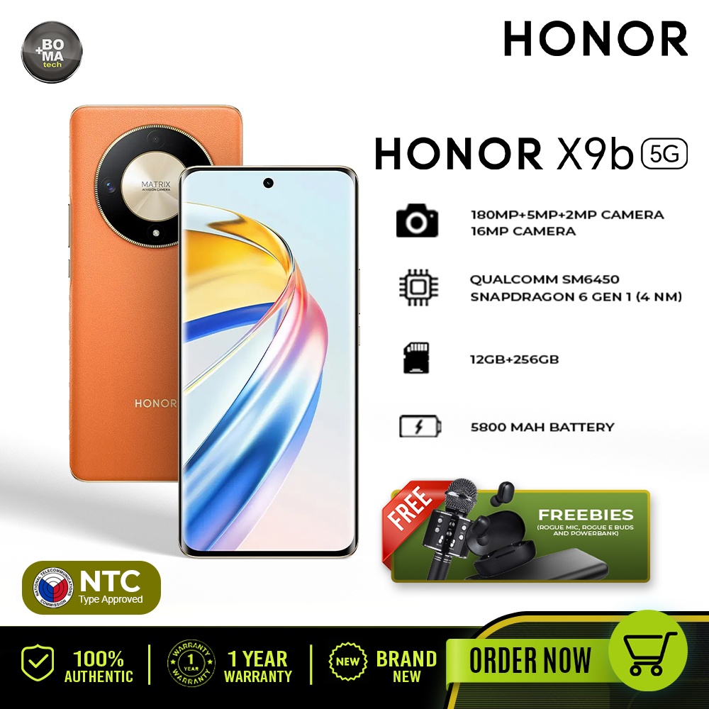 Honor X9B 12Gb+256Gb With Freebies | Shopee Philippines