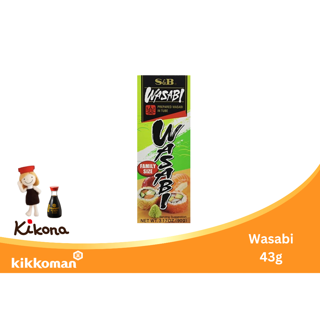 S&B Prepaid Wasabi In Tube 1.52oz (43g) | Shopee Philippines