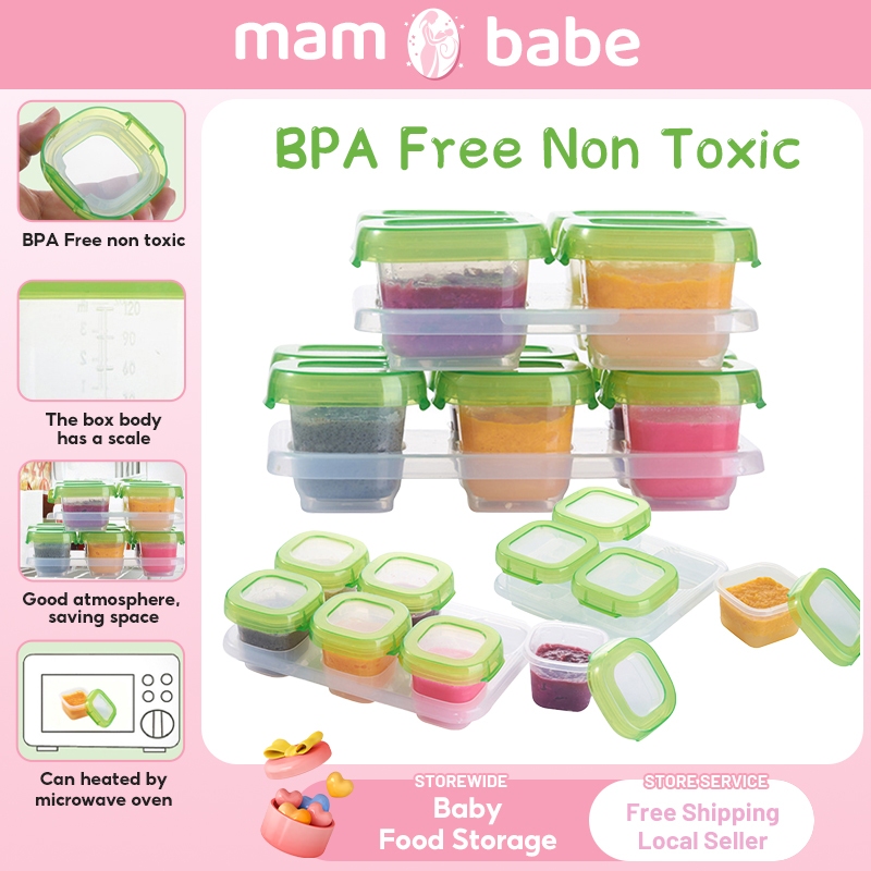 Baby Food Storage Container BPA Free Baby Food Freezer Storage ...