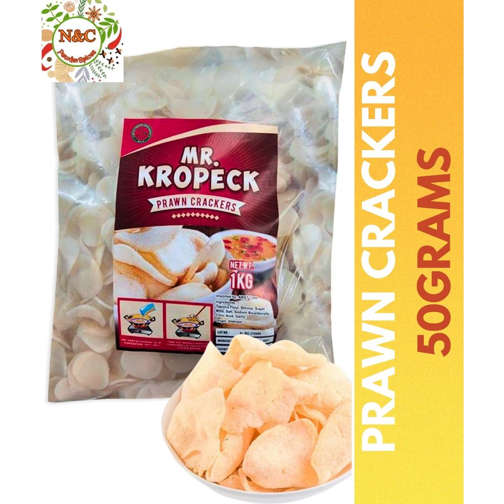 Prawn Crackers MR KROPECK (50grams, 100grams) | Shopee Philippines