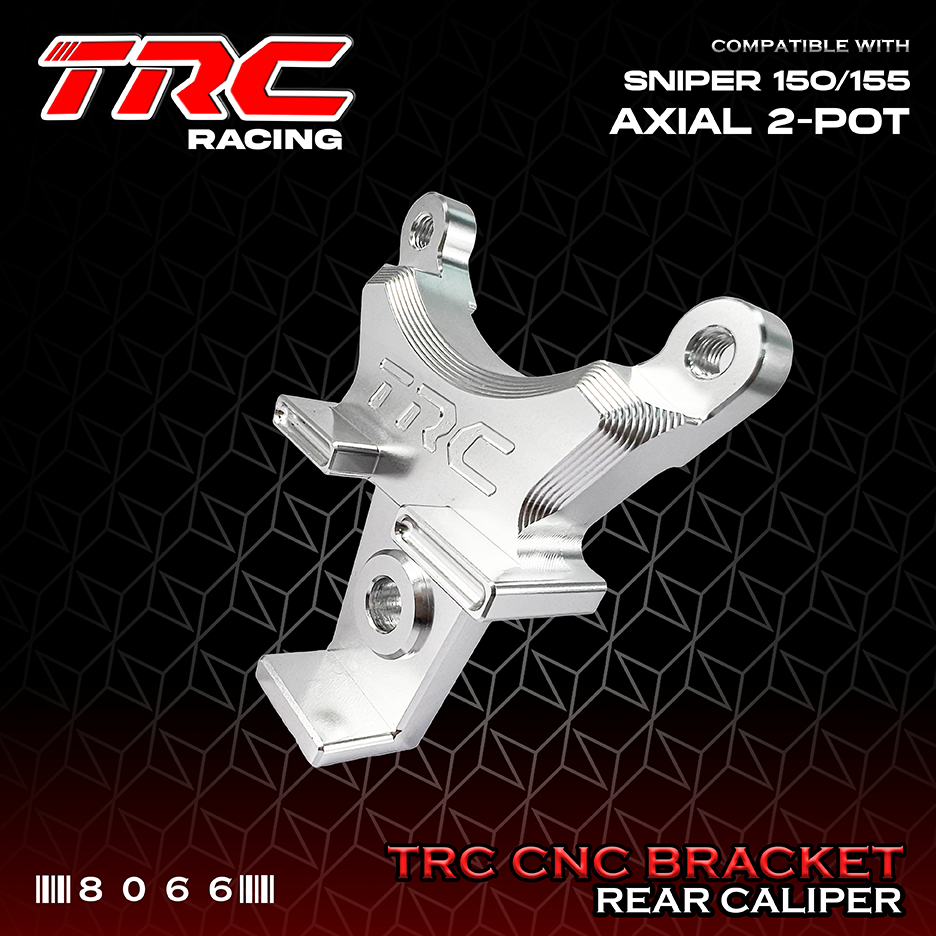 TRC Racing Axial 2-POT Brake Caliper Bracket SNIPER 150/155 CNC 8066 ...