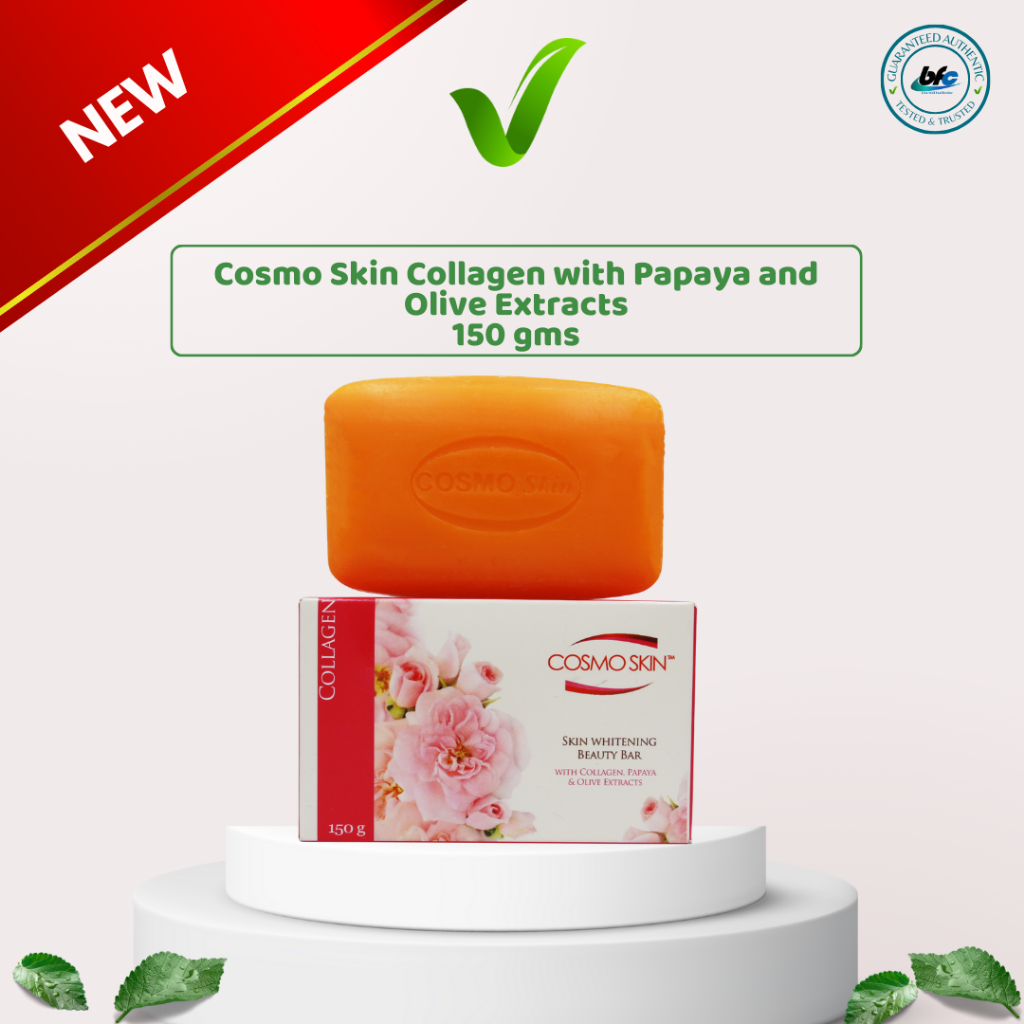 Cosmo Skin Collagen with Papaya and Olive Extracts Soap for Improving