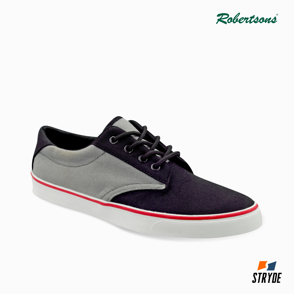 Robertsons Canvas Men's Lace Up Shoes Cyd | Shopee Philippines