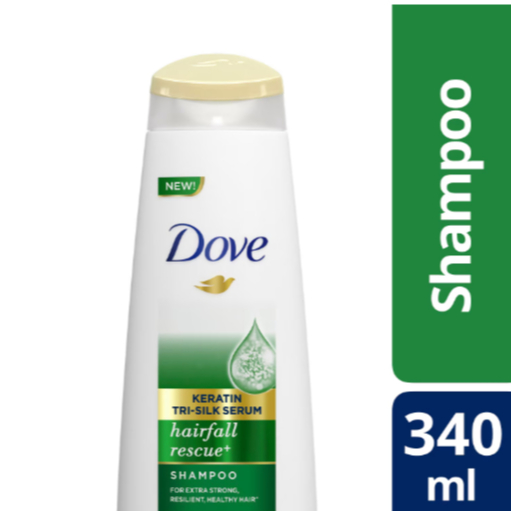 DOVE Biotin Hairfall Rescue Shampoo 340mL | Shopee Philippines