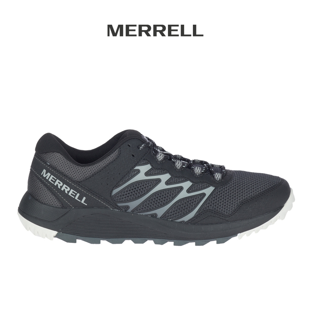 Merrell Wildwood - Black Men's Trail Running Shoes | Shopee Philippines