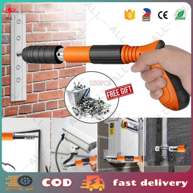Manual Steel Nails Gun Concrete Rivet Tool Steel Rivet Gun Tufting Gun ...