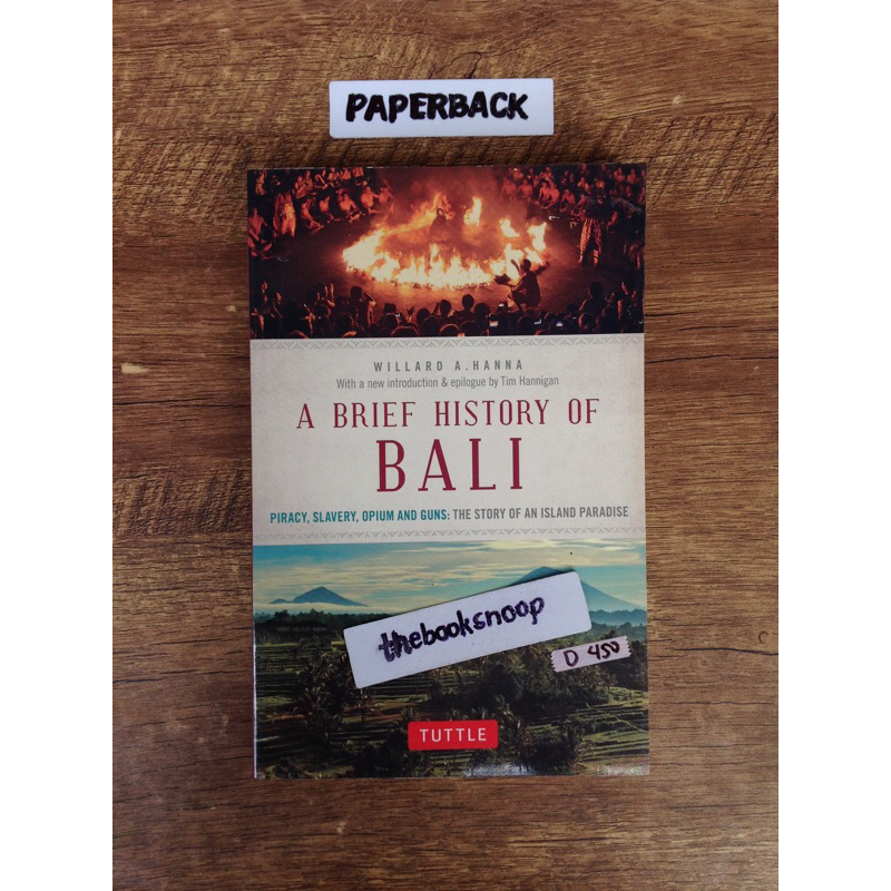 A Brief history of Bali Willard Hanna tuttle indonesia | Shopee Philippines