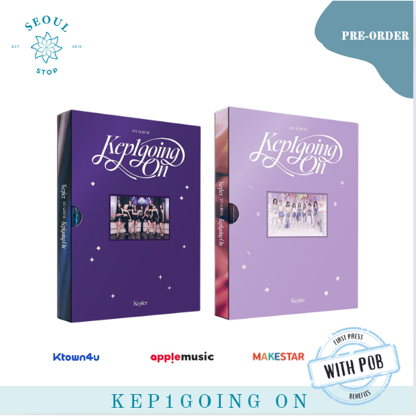 [PRE-ORDER] KEP1ER 1ST ALBUM - KEP1GOING ON MAKESTAR APPLE MUSIC