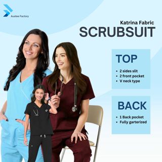 Austee Scrubsuit set Medical Uniform Premium Katrina Occupational ...