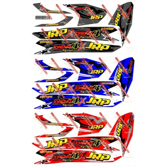 HONDA CLICK 125 V2 DECALS (JRP THAI) | Shopee Philippines