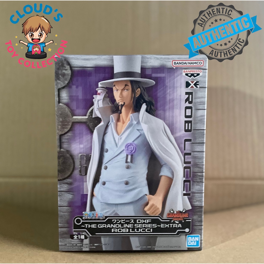 One Piece DXF The Grandline Series Extra Rob Lucci | Shopee Philippines