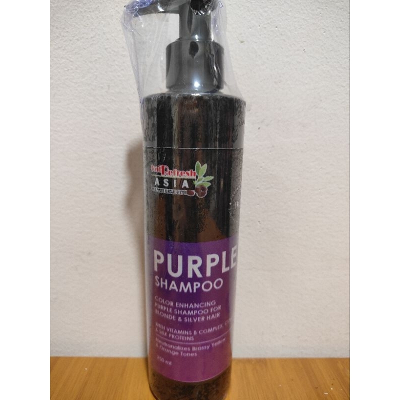 PURPLE SHAMPOO 250ml by HAIR REFRESH ASIA | Shopee Philippines