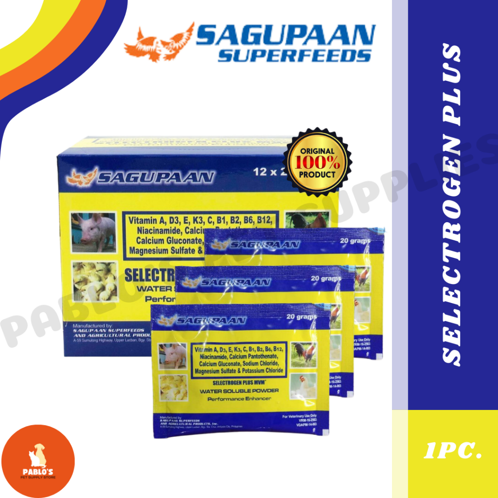 Selectrogen Plus 20g 1pc. 1 sachet Water Soluble Powder Performance ...
