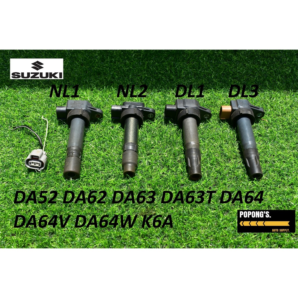 Suzuki Ignition Coil DA52 DA62 DA63 DA63T DA64 DA64V DA64W K6A Multicab ...