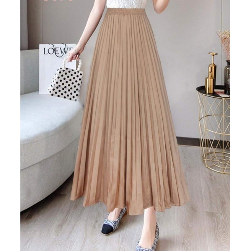 Pleated maxi skirt philippines hotsell