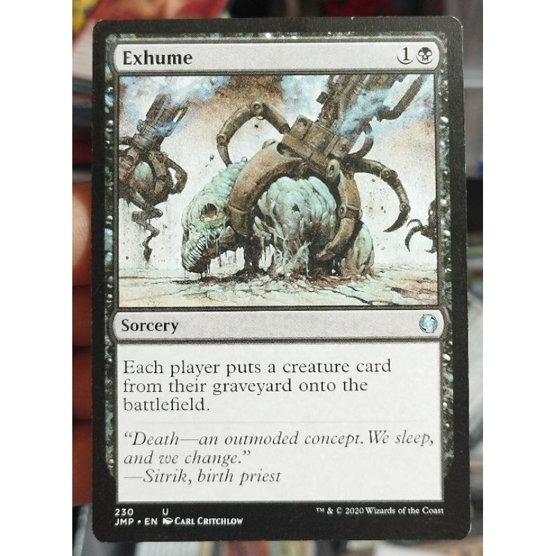 Exhume (Magic the gathering) | Shopee Philippines