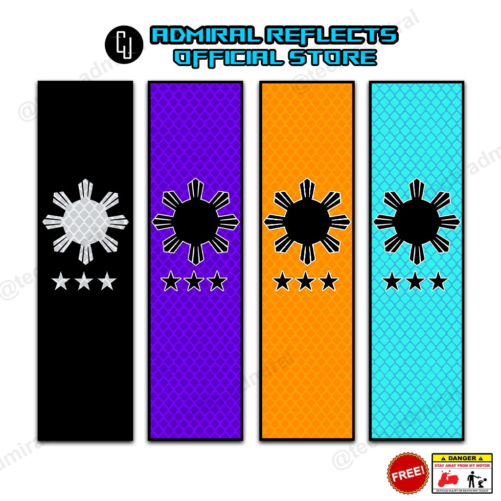 Alloy Top Box Sticker Waterproof Noypi (REFLECTORIZED) | Shopee Philippines