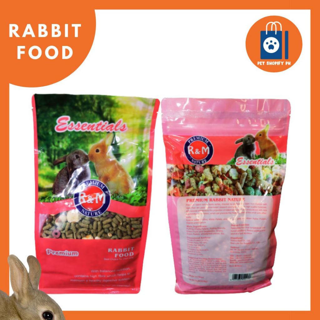 R&M PREMIUM RABBIT FOOD FOR HIGHER PROTEIN, VITAMINS AND CALCIUM ...