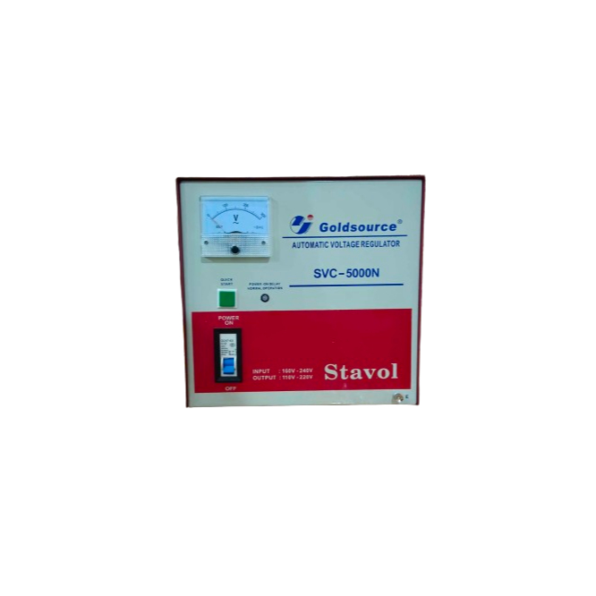 Goldsource Automatic Voltage Regulator 5000 watts AVR with Time Delay ...