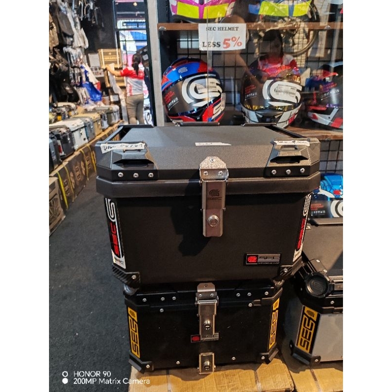 65LIT KRYPTONITE SEC ABS HARD PLASTIC TOPBOX | Shopee Philippines