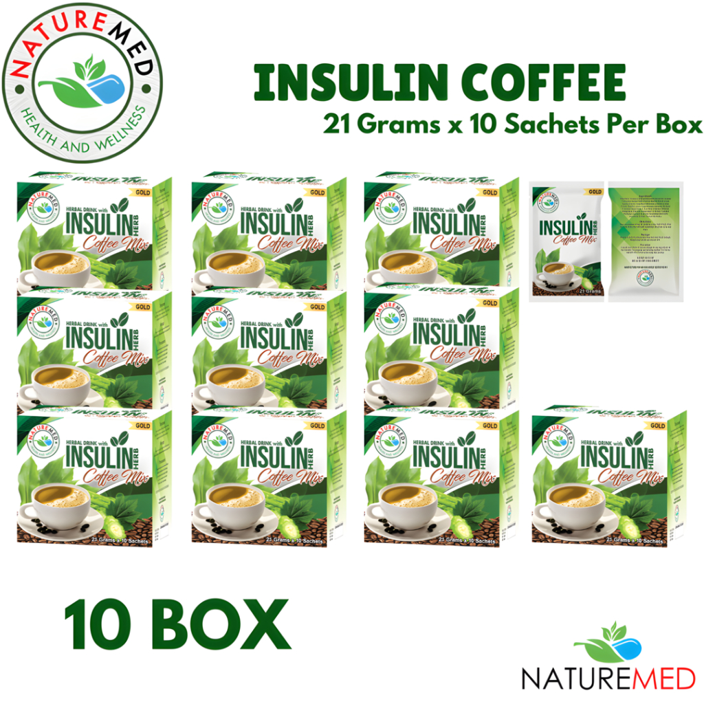10 Boxes Insulin Coffee NatureMed Helps reduce high blood pressure ...