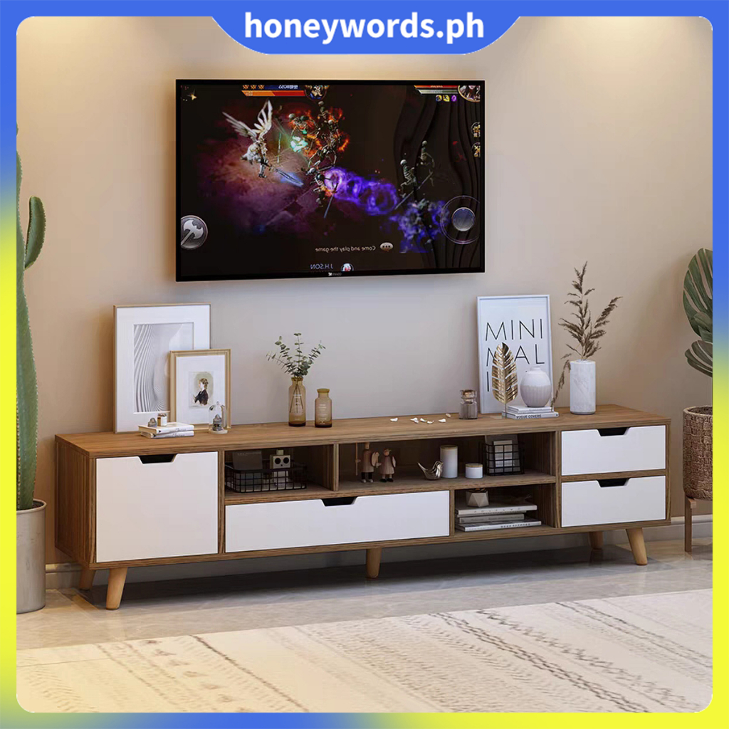 COD 120CM TV Rack Cabinet Table Multifunctional Table Modern Living ...