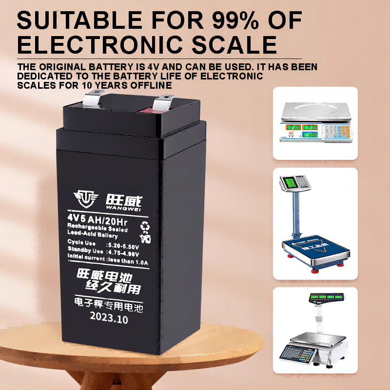 4V 4AH 4Volts Rechargeable Battery for Digital Weighing Scale Emergency ...
