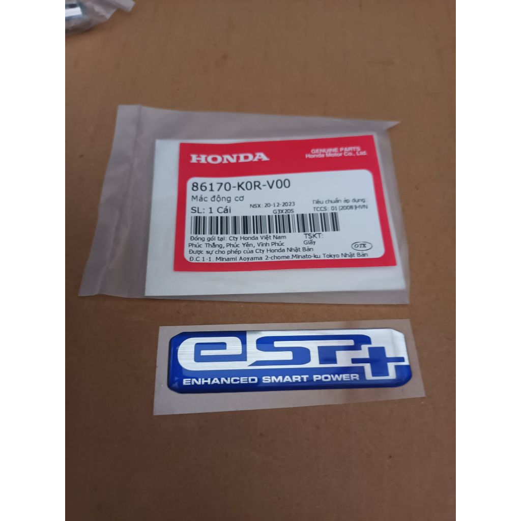HONDA PCX160 ENGINE MARK STICKER 86170-K0R-V00 | Shopee Philippines