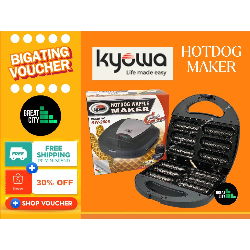 Kyowa Hotdog Waffle Maker Shopee Philippines