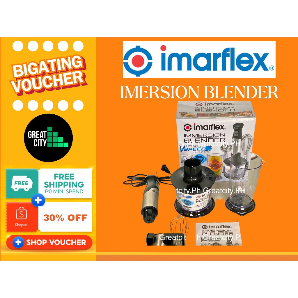 Imarflex Immersion Blender ISB740C Shopee Philippines