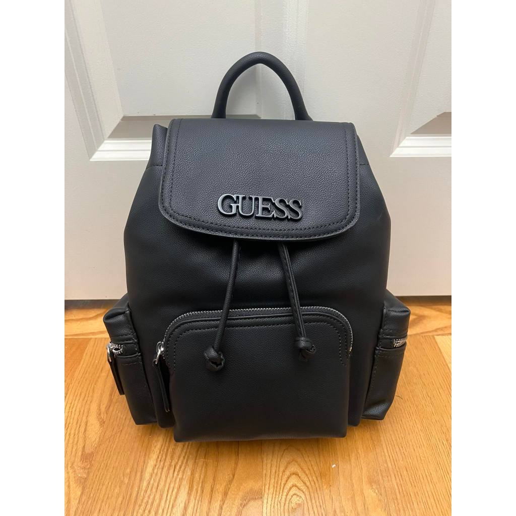 GUESS BACK PACK (BLACK) | Shopee Philippines