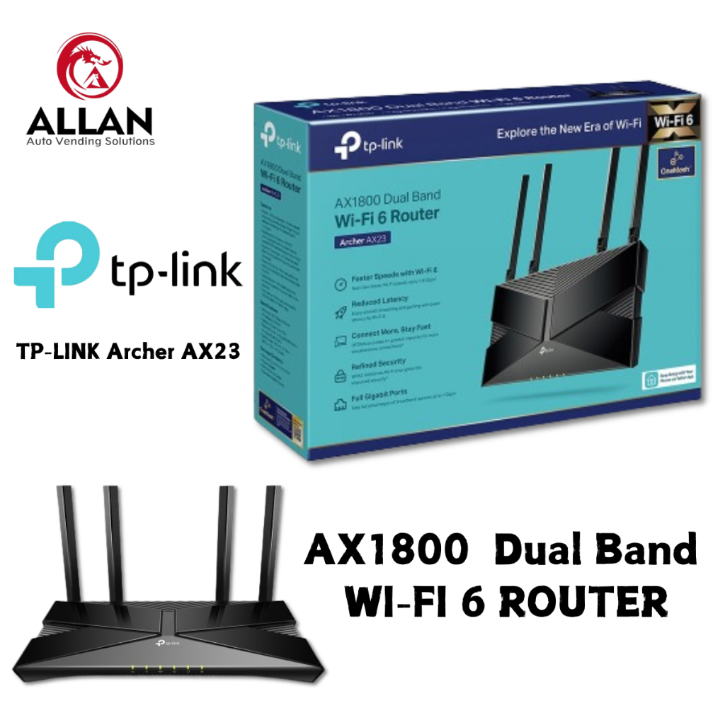 TP-LINK Archer AX23 AX1800 Dual-Band Wi-Fi 6 Router | Shopee Philippines