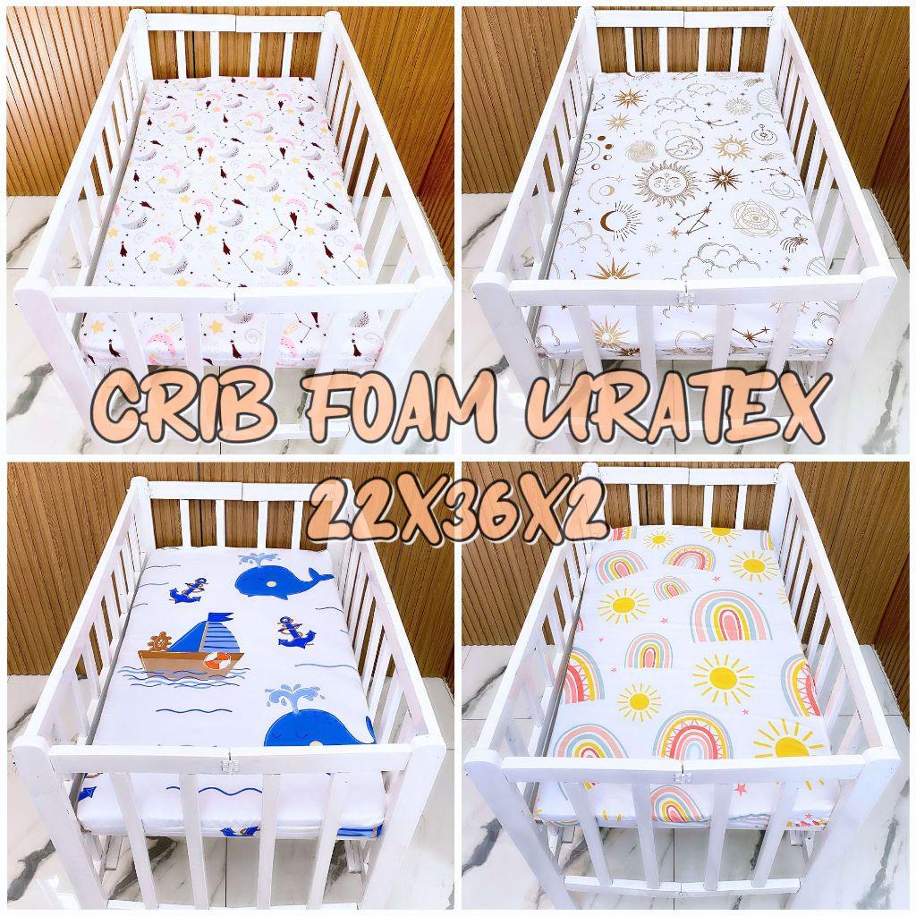 Crib Foam Mattress with Free Gift for Newborn Baby Girls and Boys ...
