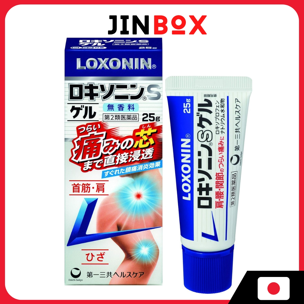 Daiichi Sankyo Loxonin S Gel - For low back pain, shoulder pain, elbow ...