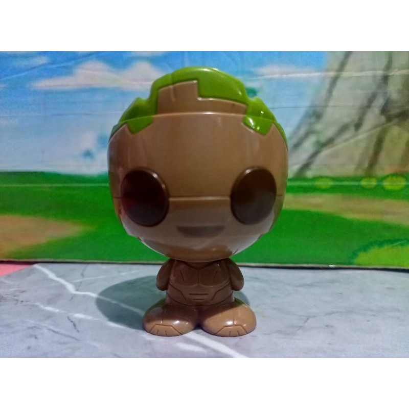 2021 Marvel LDCX Groot Mini Q Version (Pre-Loved Surplus Toy) | Shopee ...