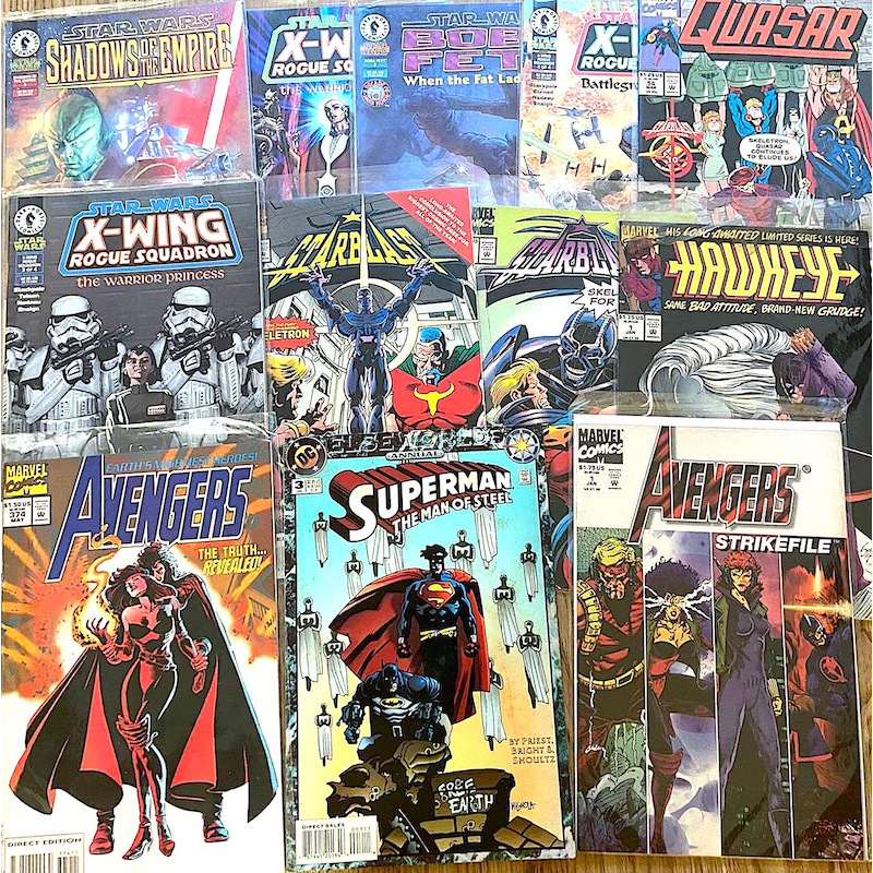 Marvel DC Star Wars Comics BATCH 1 (Collector's Item) Good Used ...