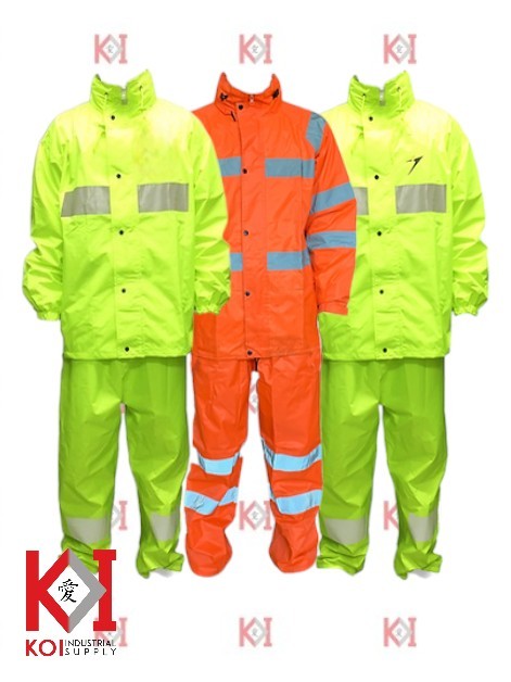 KOI SAFETY HEAVY DUTY RAINCOAT JACKET AND PANTS