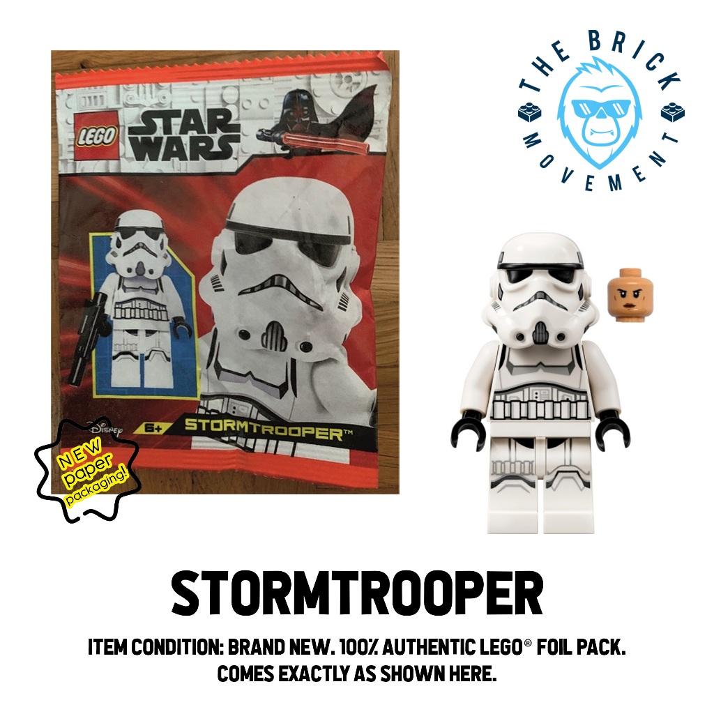 LEGO STAR WARS Stormtrooper Foil Pack Shopee Philippines