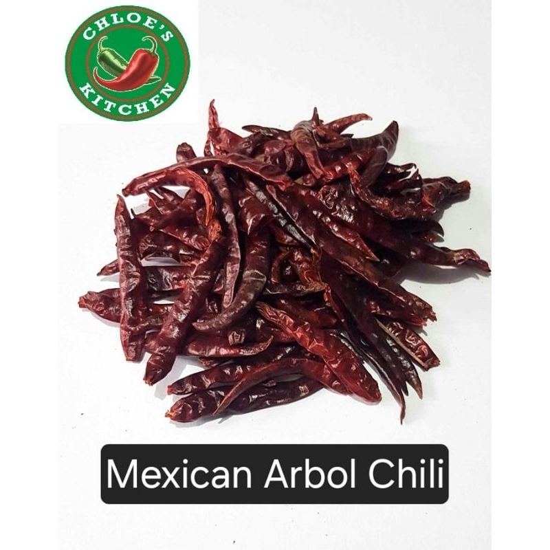Mexican Arbol Chili Pepper Birria Tacos Chiles Shopee Philippines